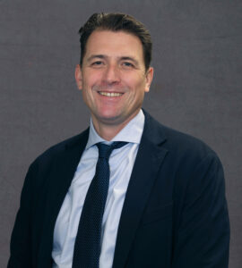 Dennis Wessels, Managing Director at Parker Laboratories BV, professional headshot. European operations leader overseeing ultrasound gels, disinfectants, and global medical product distribution.